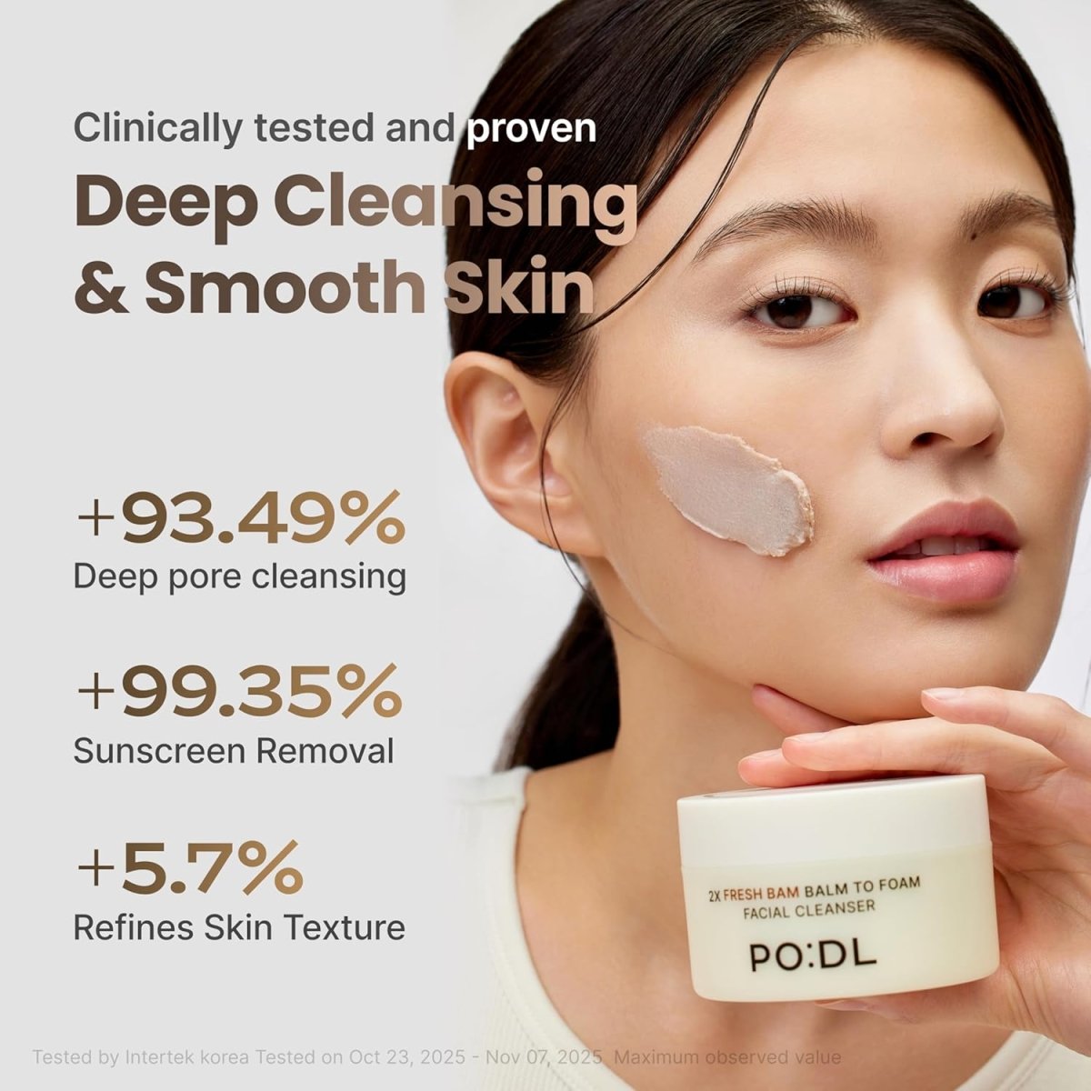 PO:DL 2X Fresh Bam Balm To Foam 130ml