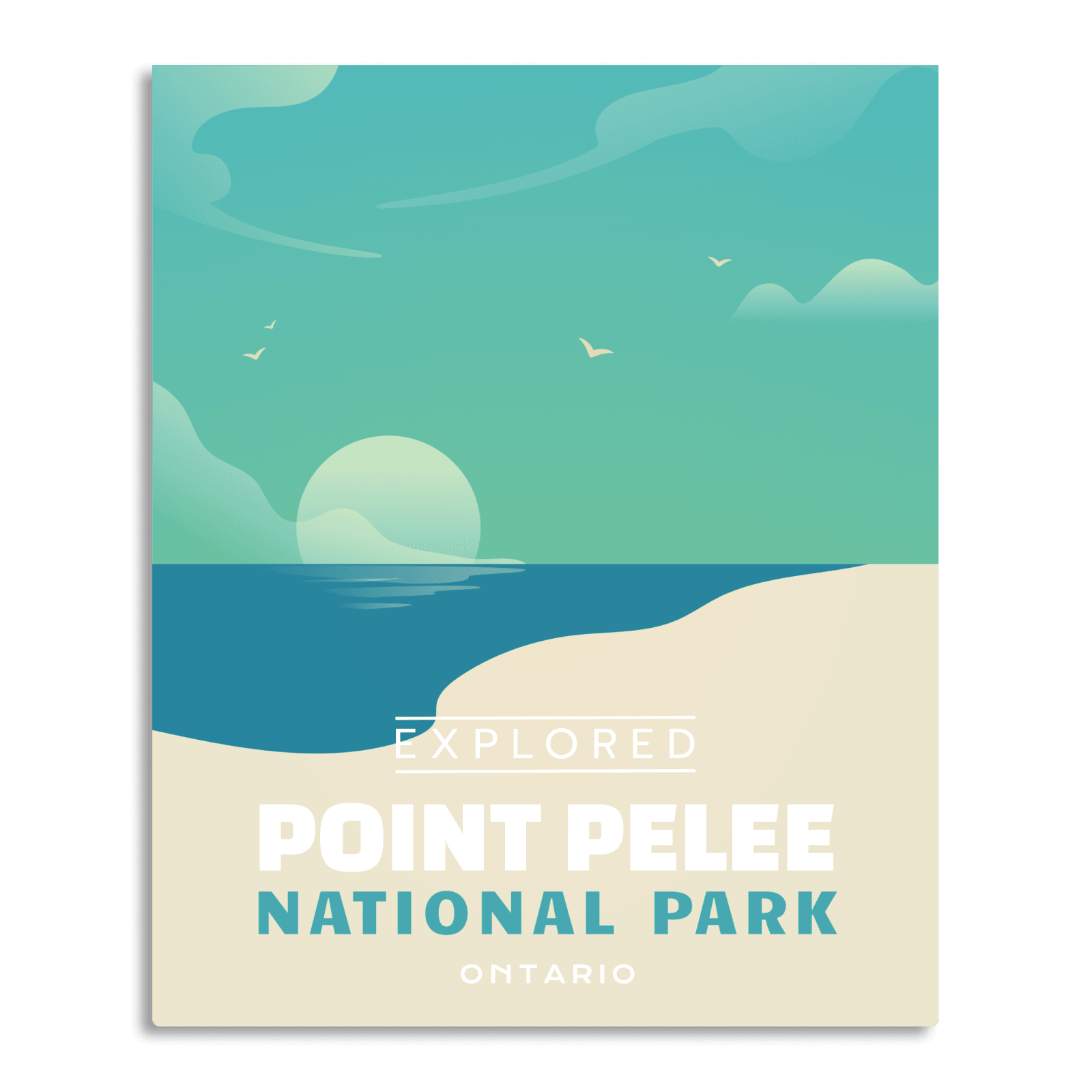 Point Pelee National Park 'Explored' Poster, Canada Parks