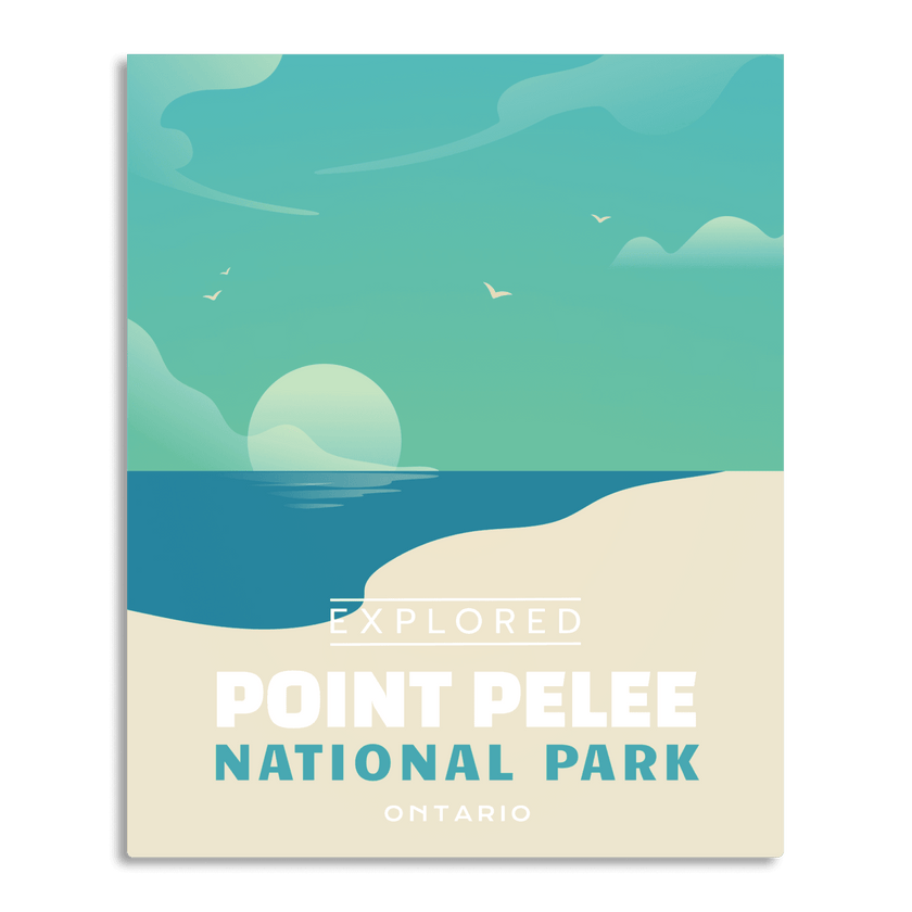 Point Pelee National Park 'Explored' Poster, Canada Parks
