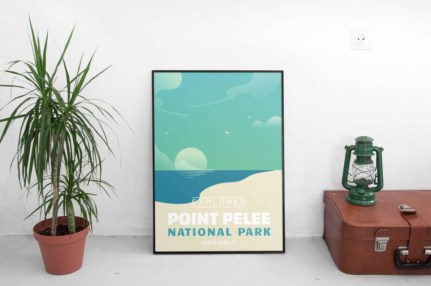 Point Pelee National Park 'Explored' Poster, Canada Parks