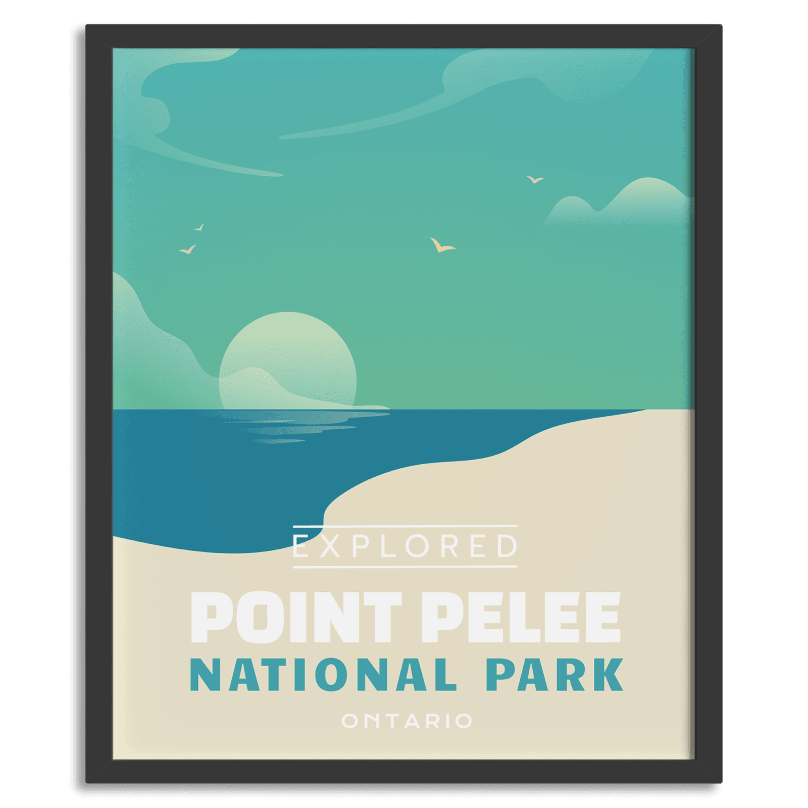 Point Pelee National Park 'Explored' Poster, Canada Parks
