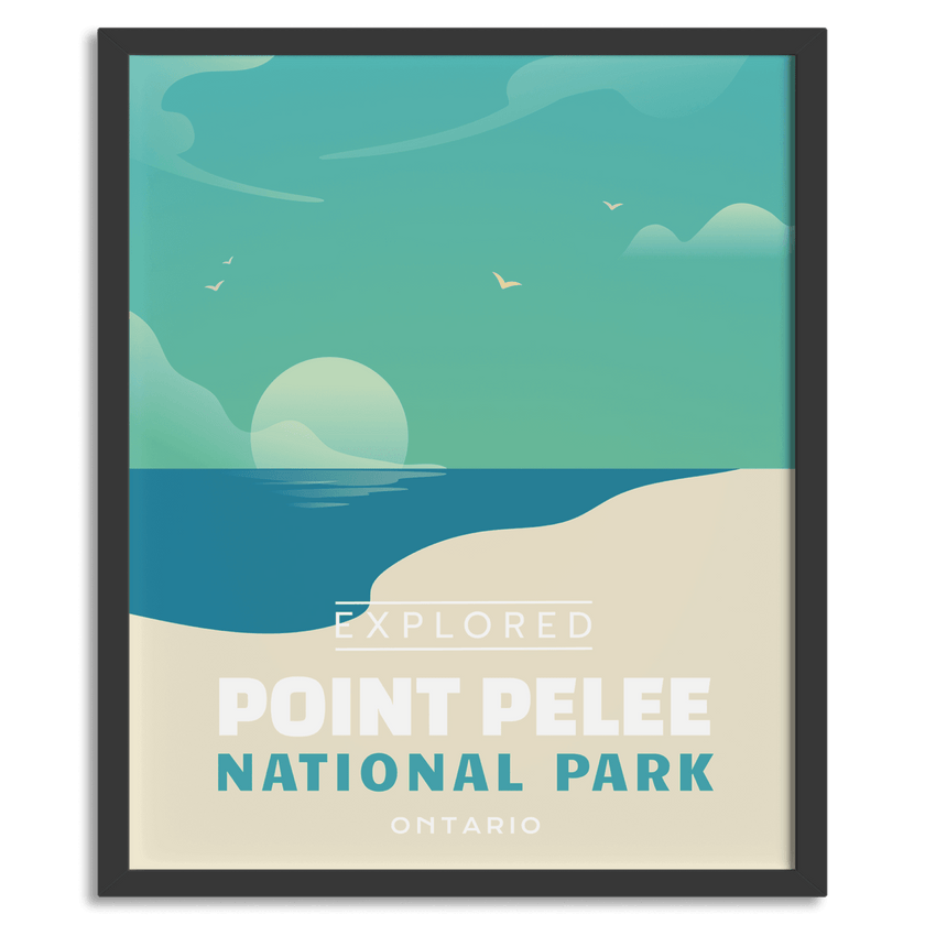 Point Pelee National Park 'Explored' Poster, Canada Parks