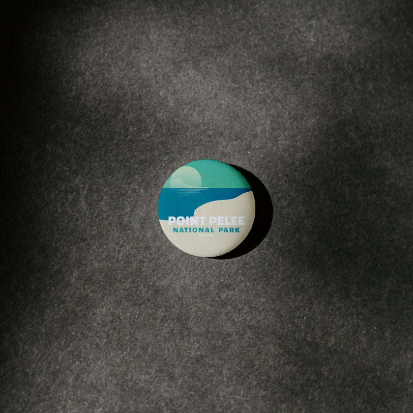 Point Pelee National Park of Canada Pinback Button, Canada Parks