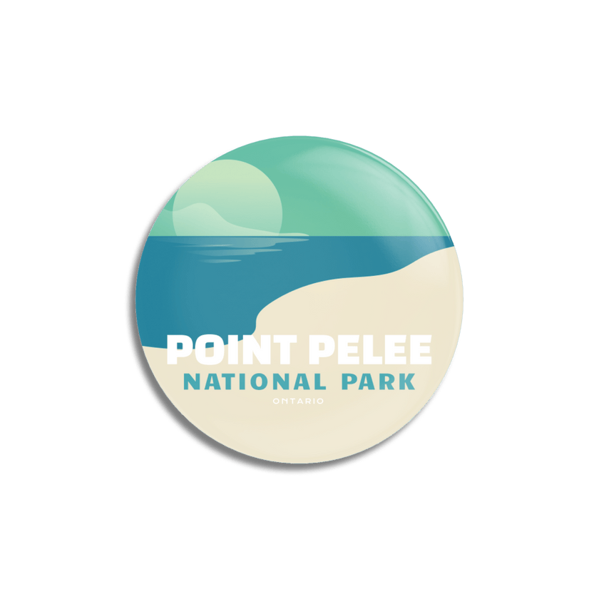 Point Pelee National Park of Canada Pinback Button, Canada Parks