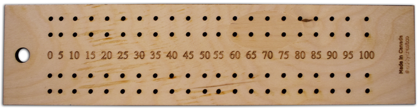 4 Player Crokinole Point Tracker