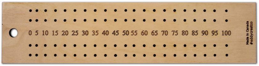 4 Player Crokinole Point Tracker