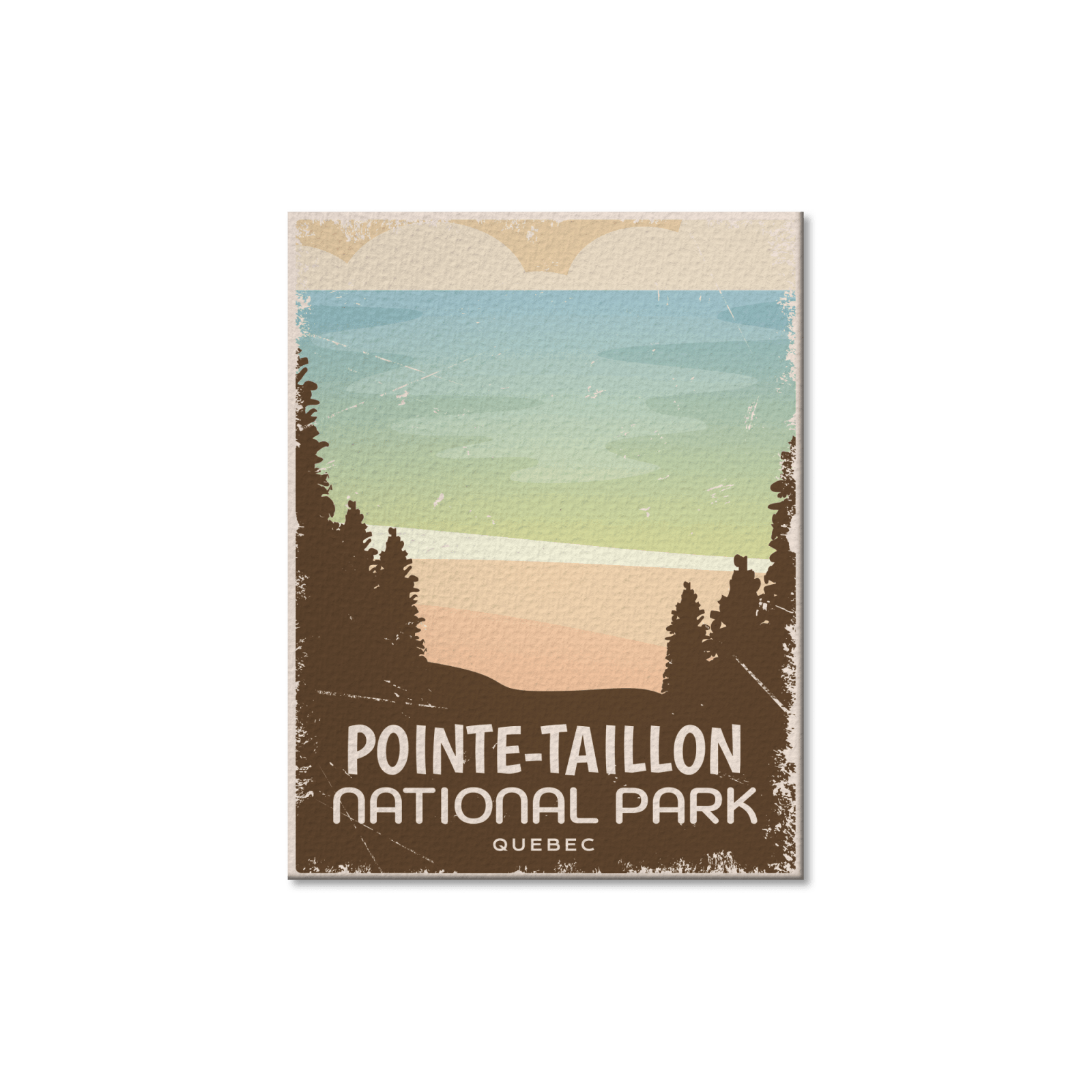 Pointe-Taillon Quebec National Park Postcard, Canada Parks