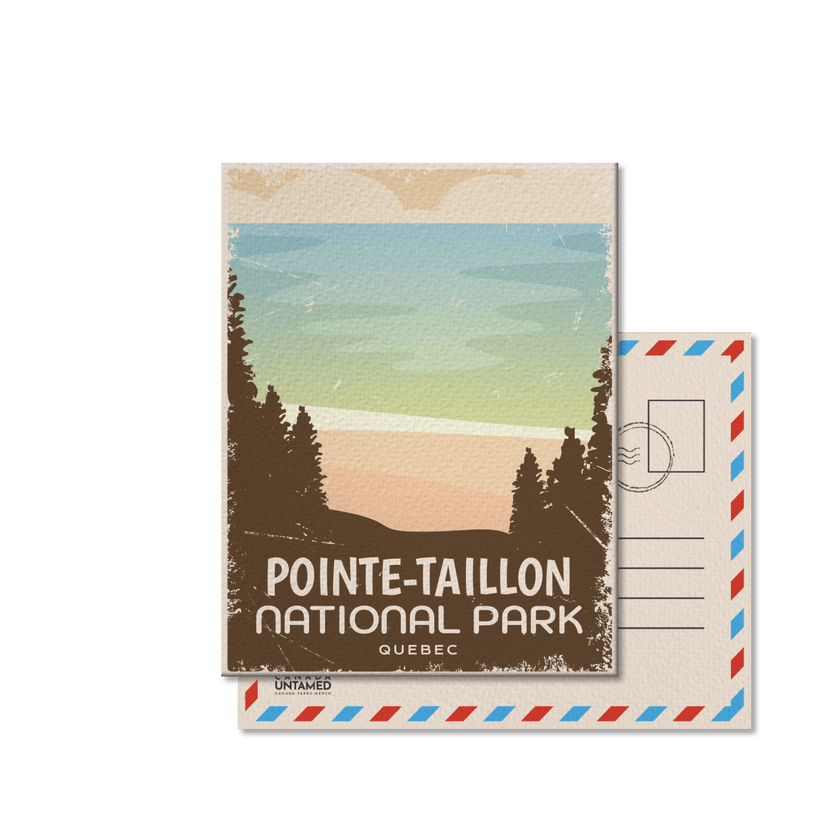 Pointe-Taillon Quebec National Park Postcard, Canada Parks