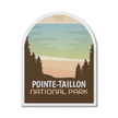 Pointe-Taillon Quebec National Park Waterproof Vinyl Sticker, Canada Parks