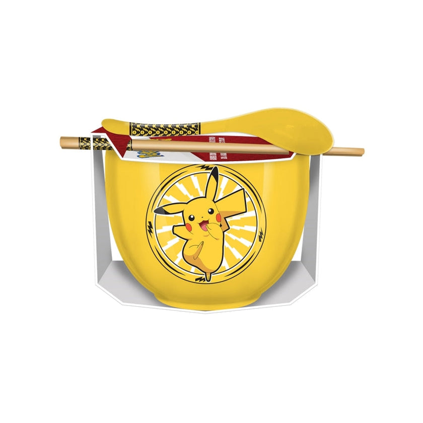 Pokemon 20oz Ramen Bowl with Chopsticks and Spoon
