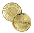Polkadot Coin - Gold Metal Physical Blockchain Cryptocurrency Collectible Coin