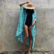 Polyester Ladies Sun Protection Resort Beach Dress Cover Up