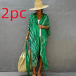Polyester Ladies Sun Protection Resort Beach Dress Cover Up