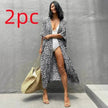 Polyester Ladies Sun Protection Resort Beach Dress Cover Up