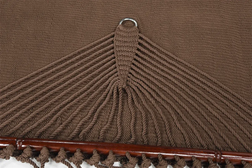 Polyester Rope Hammock - Soft-Woven Deluxe