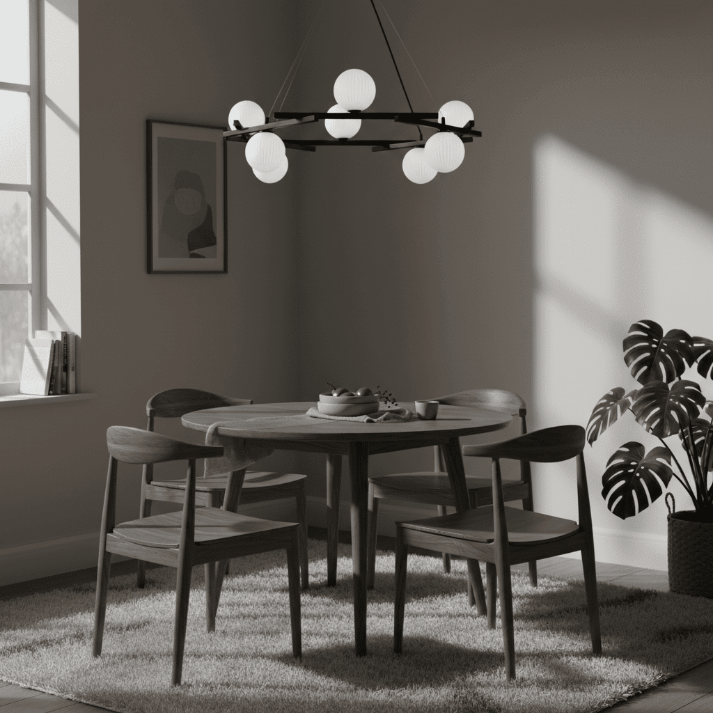 Polygon Prism Iron Chandelier