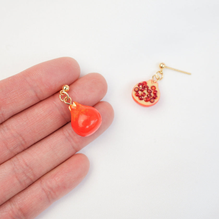 Pomegranate Dangle Earrings