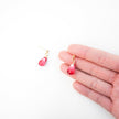 Pomegranate Seed Dangle Earrings