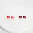 Pomegranate Seed Stud Earrings