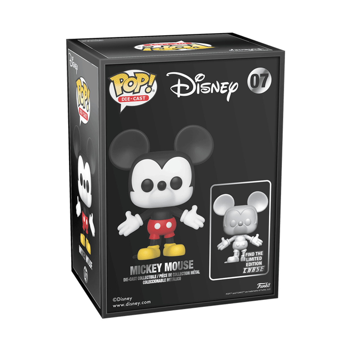 POP! Disney - Mickey Mouse Die-Cast Funko Exclusive