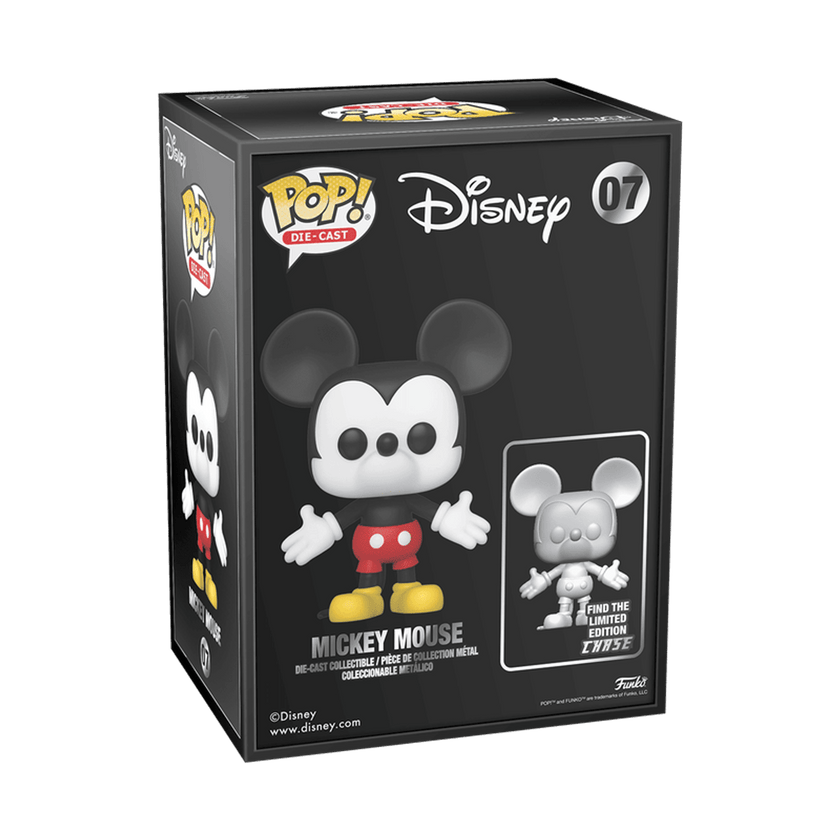 POP! Disney - Mickey Mouse Die-Cast Funko Exclusive