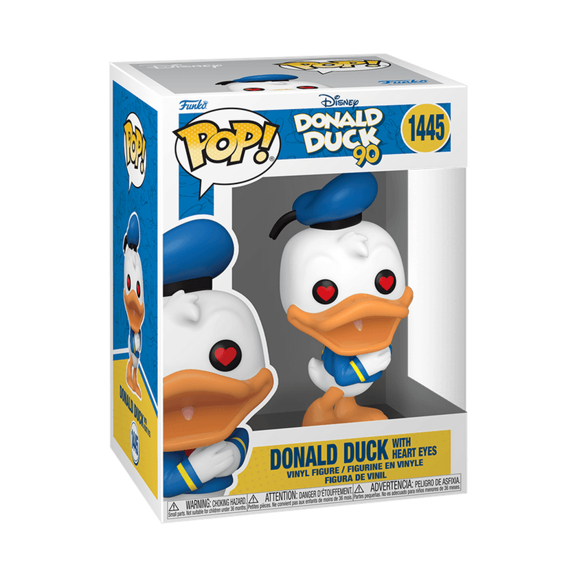 POP! Donald Duck 90th Anniversary - Donald with Heart Eyes