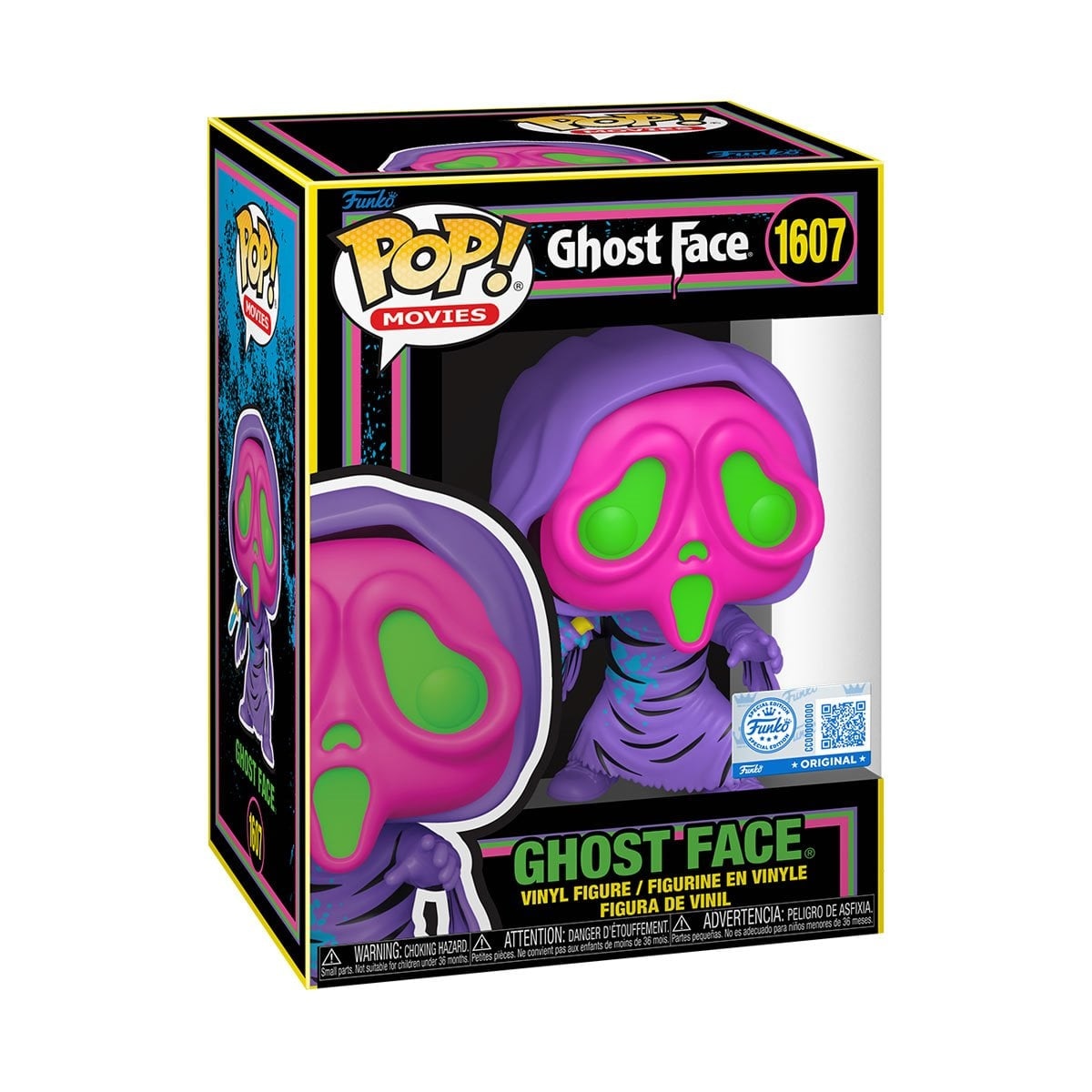 POP! Ghostface - Ghostface Black Light EE Exclusive