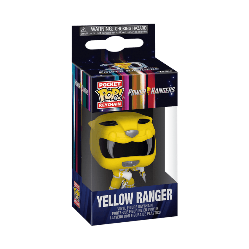 POP! Keychains - Yellow Power Ranger
