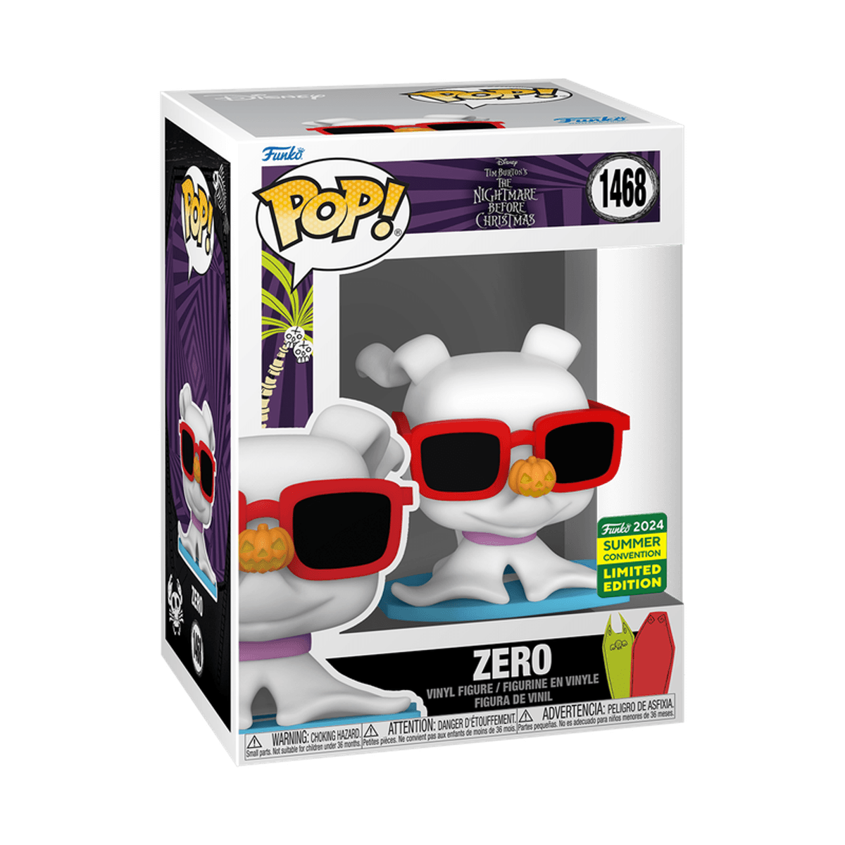 POP! Nightmare Before Christmas - Zero (Summer Convention 2024 Limited Edition)