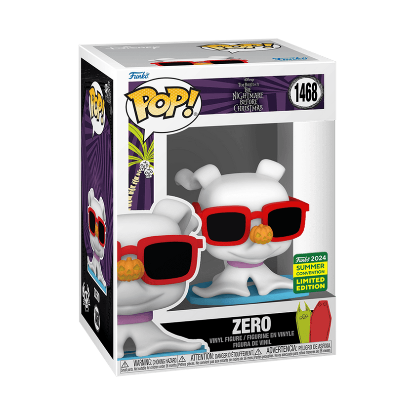 POP! Nightmare Before Christmas - Zero (Summer Convention 2024 Limited Edition)