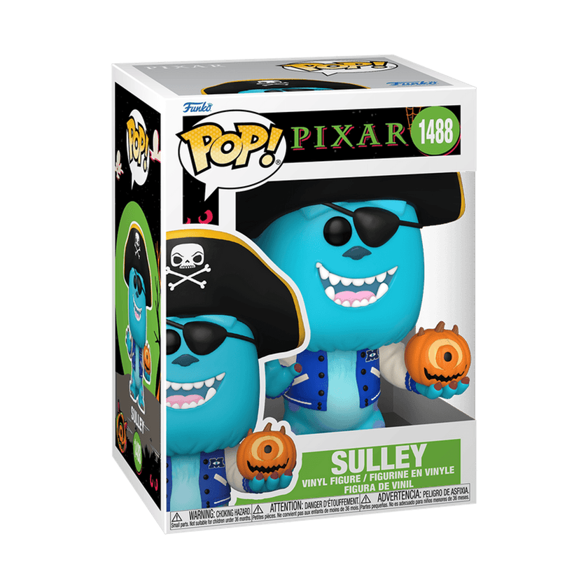POP! Pixar Halloween - Monsters Inc Sully as Pirate