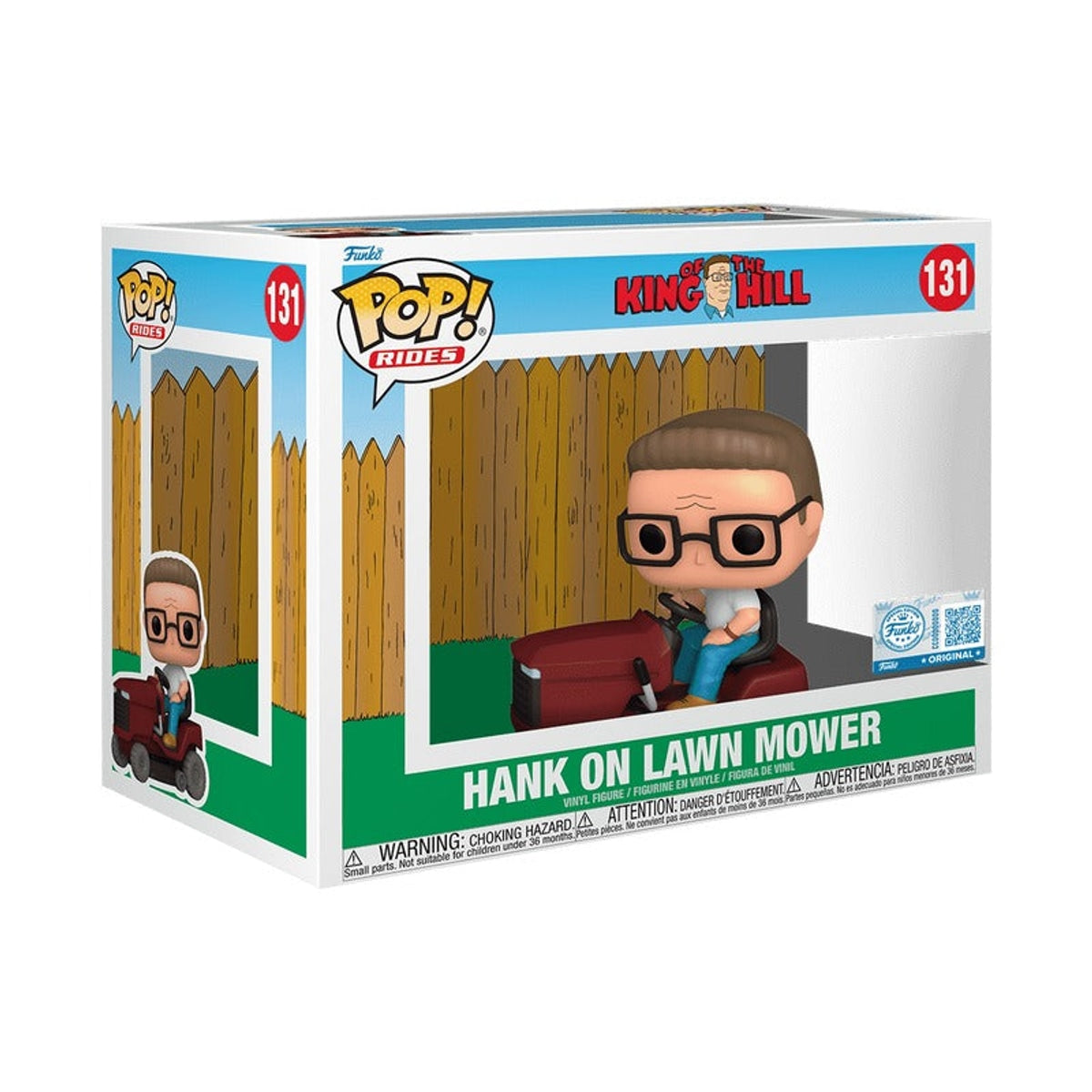 POP! Rides King of the Hill - Hank on Lawn Mower Funko Exclusive