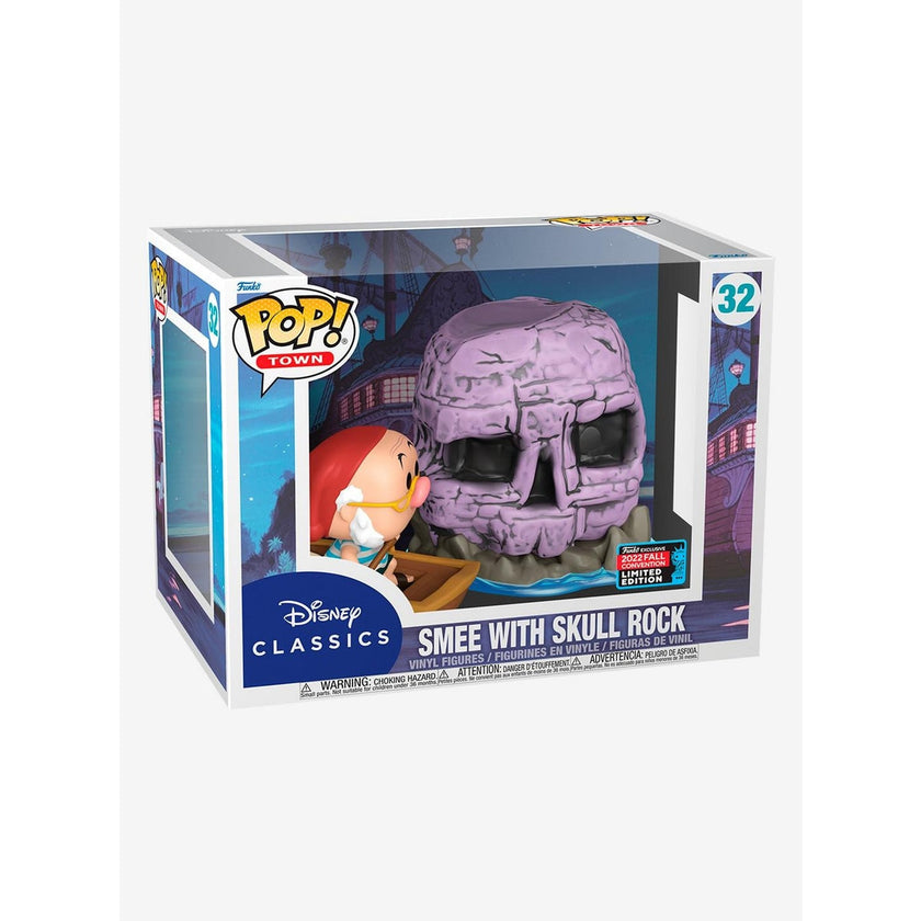 POP! Town: Peter Pan Smee w/Skull Rock 2022 BoxLunch Fall Convention Exclusive