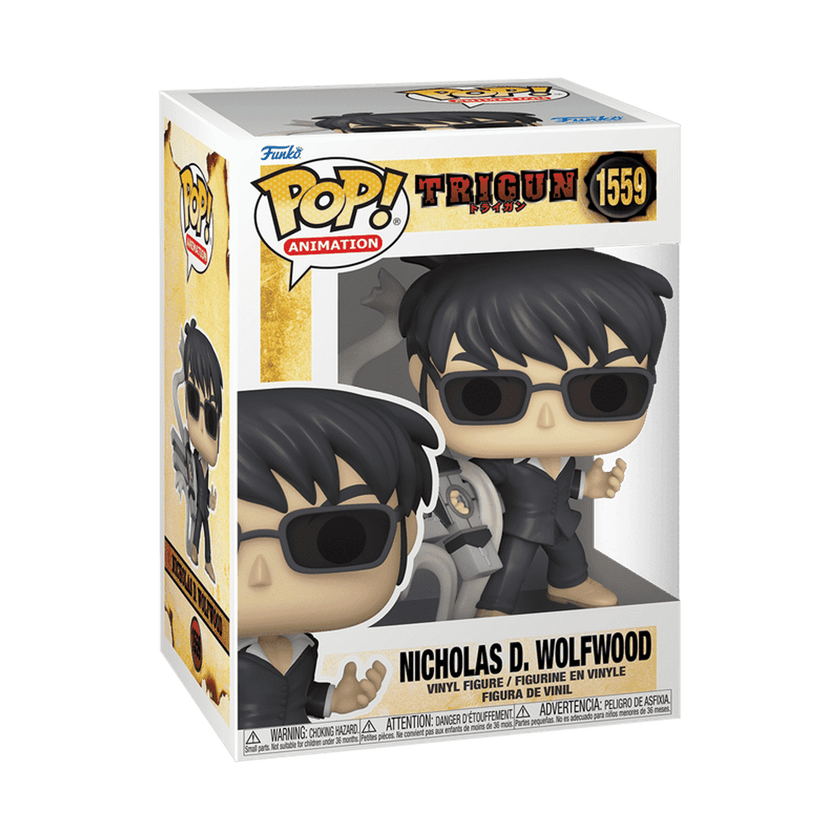 POP! Trigun - Wolfwood with Punisher