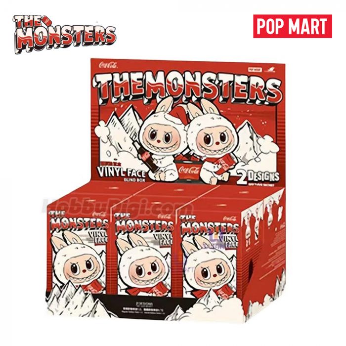 THE MONSTERS Labubu with COCA COLA Series Vinyl Plush Dolls, Blind Box