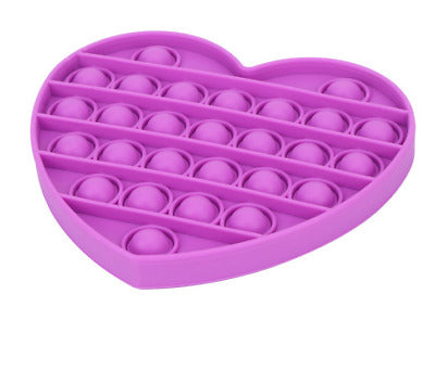 Pop Bubble Fidget - Heart Purple