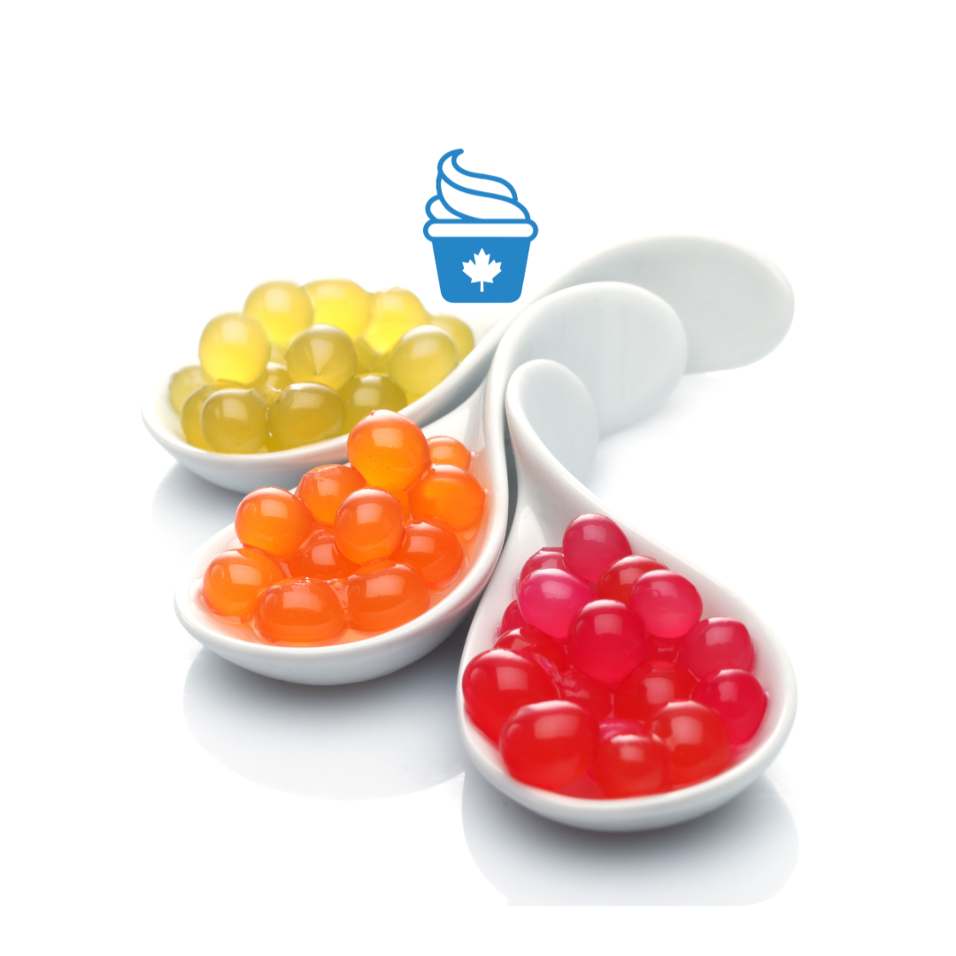 Strawberry Bursting Boba Pure25 - Popping Boba - Bossen - Canada - Ships Free Within Canada on Orders Above CAD $199