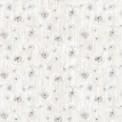 Northcott Studio - Poppy Meadow DP29089-10 White Poppy White