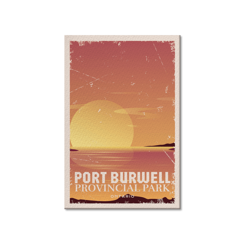 Port Burwell Ontario Provincial Park Postcard, Canada Parks