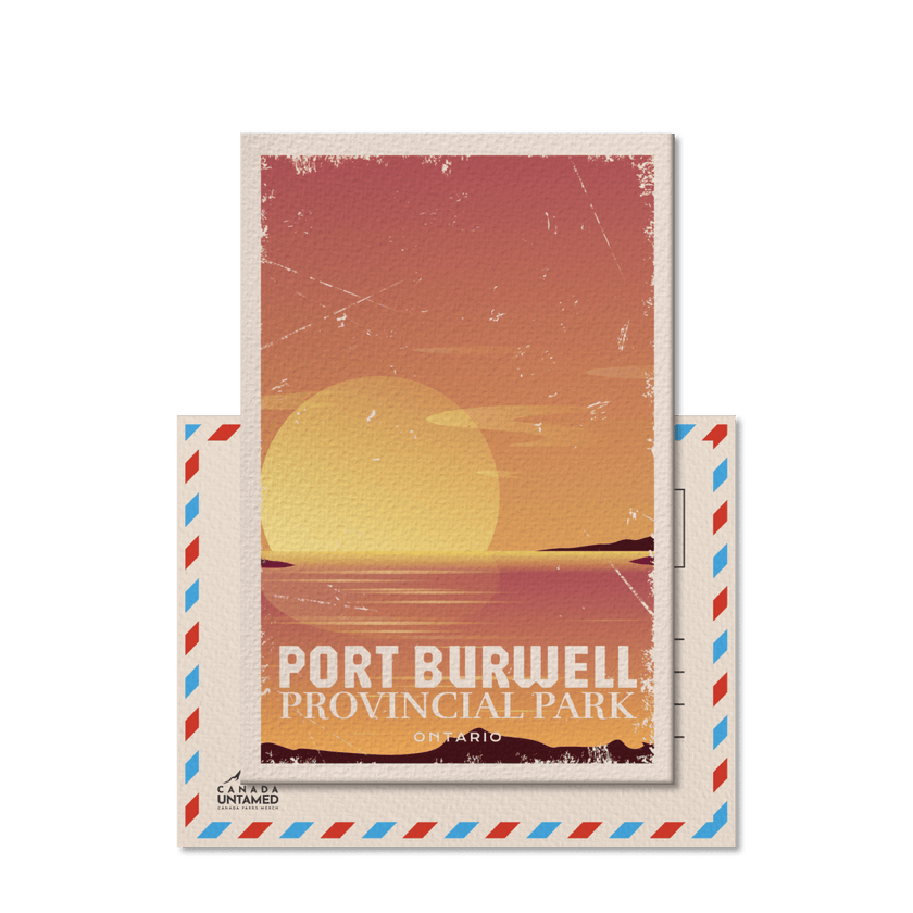 Port Burwell Ontario Provincial Park Postcard, Canada Parks