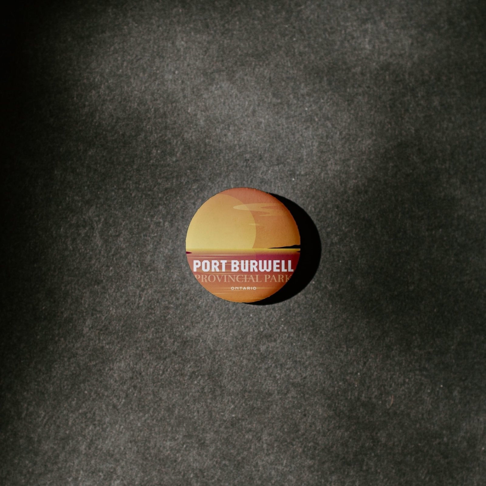 Port Burwell Provincial Park of Ontario Pinback Button, Canada Parks