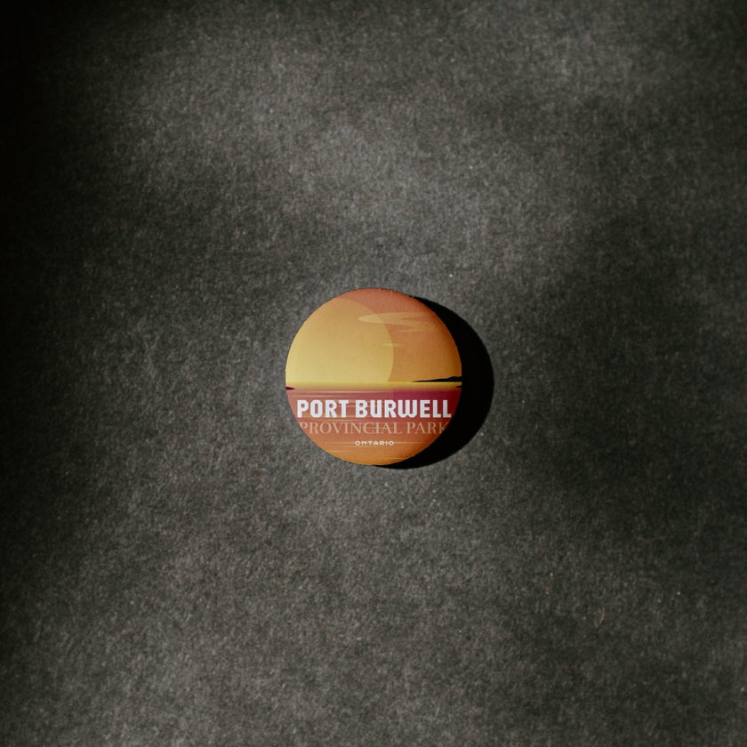 Port Burwell Provincial Park of Ontario Pinback Button, Canada Parks