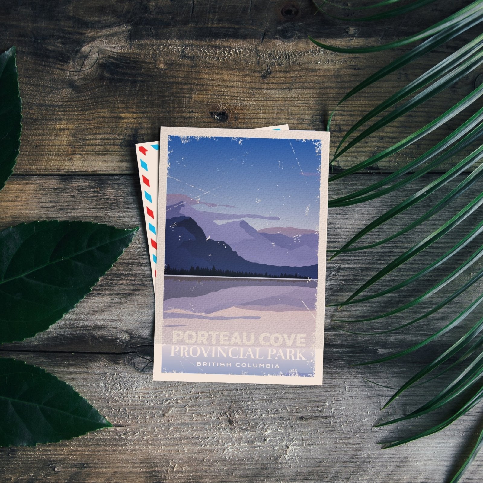 Porteau Cove British Columbia Provincial Park Postcard, Canada Parks