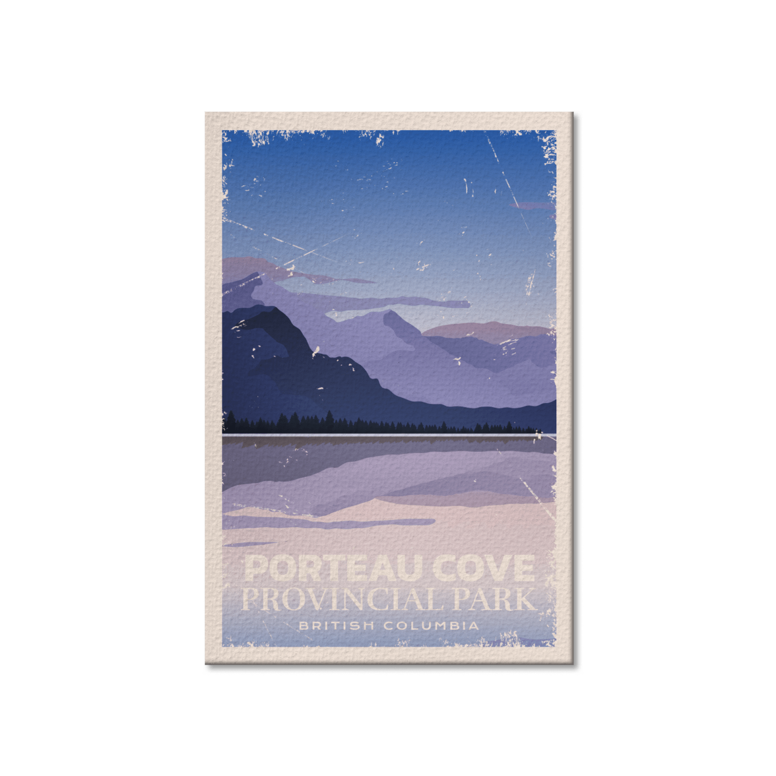Porteau Cove British Columbia Provincial Park Postcard, Canada Parks