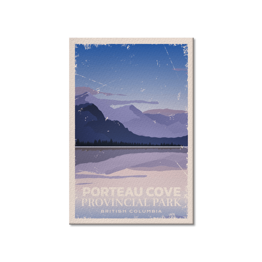 Porteau Cove British Columbia Provincial Park Postcard, Canada Parks
