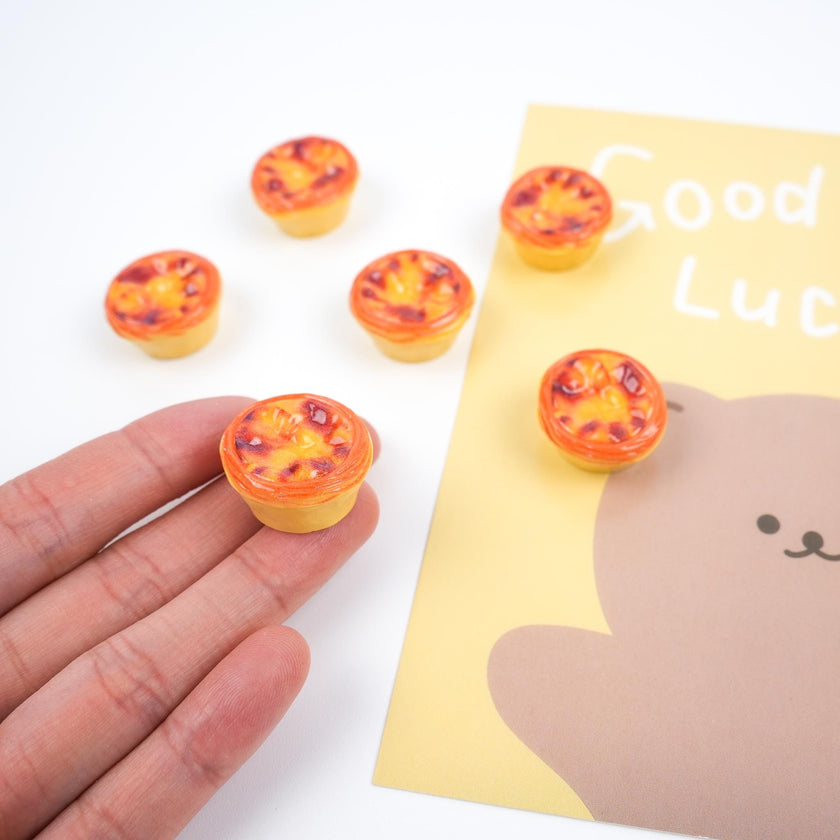 Portuguese Egg Tart Magnet Set