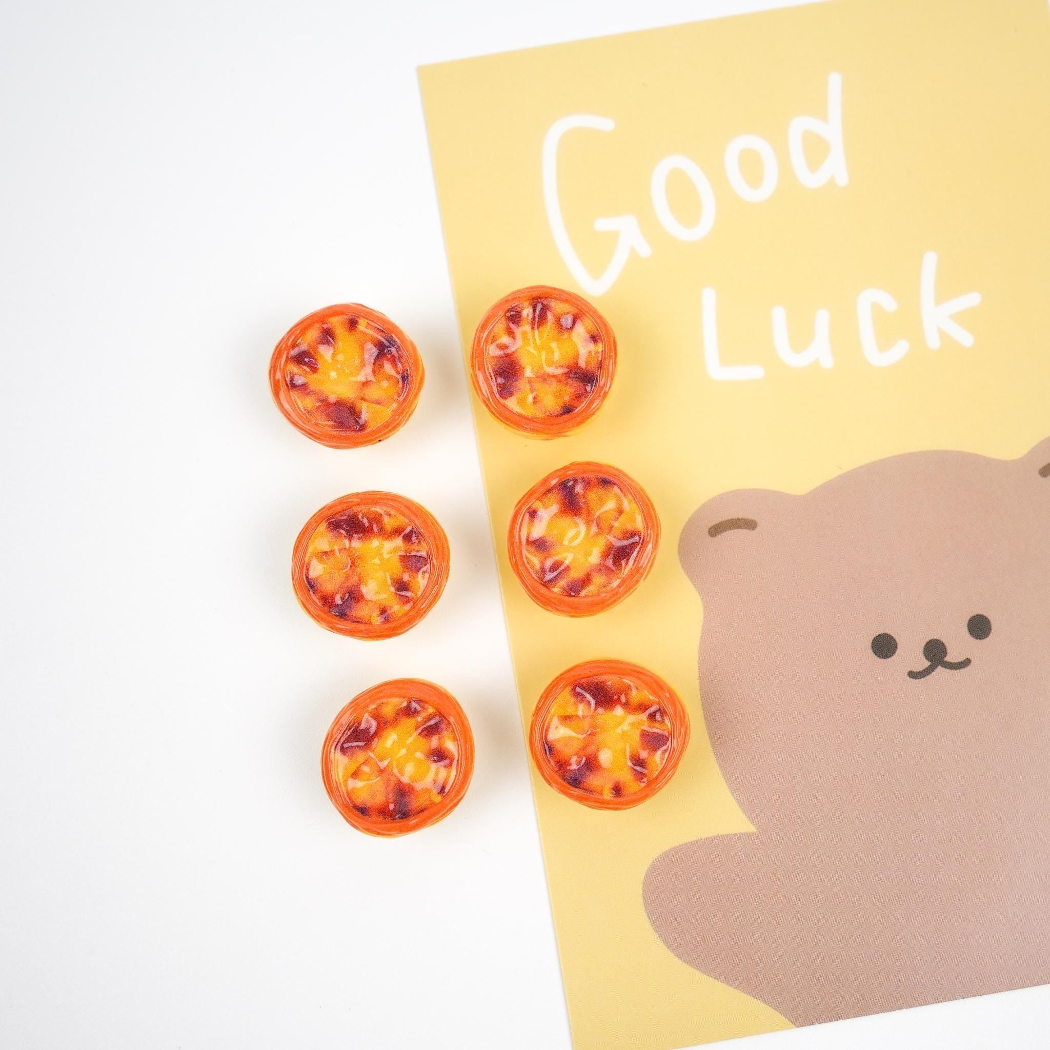 Portuguese Egg Tart Magnet Set