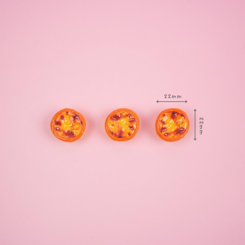Portuguese Egg Tart Magnet Set