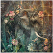 Illustration vintage d'animaux floraux pour décoration murale 11