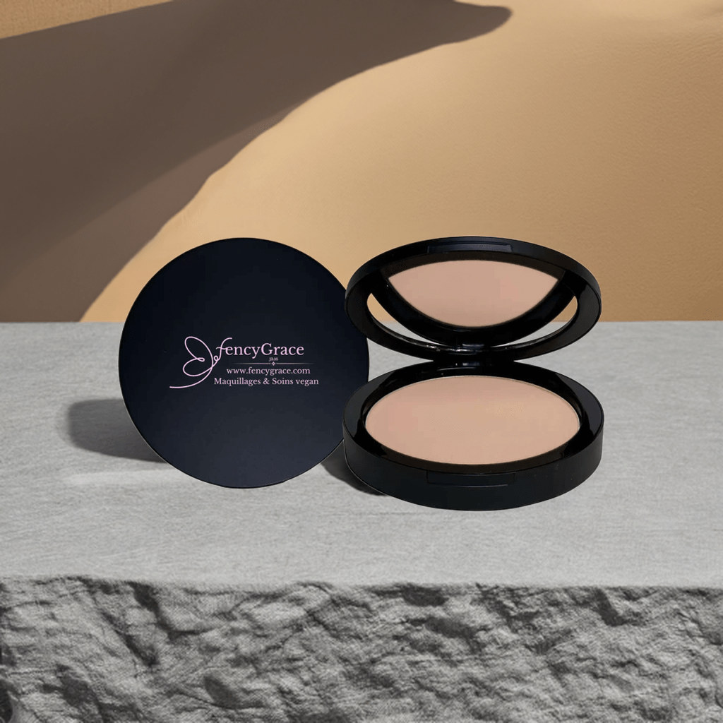 Poudre vegan FencyGrace fini velouté peau lisse teinte Jael 101